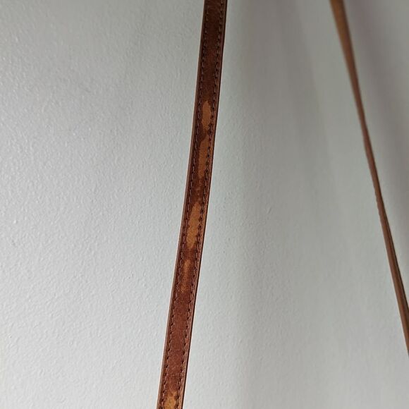 MARGOT New York Whiskey Tan Leather Accordion Crossbody - Picture 12 of 16